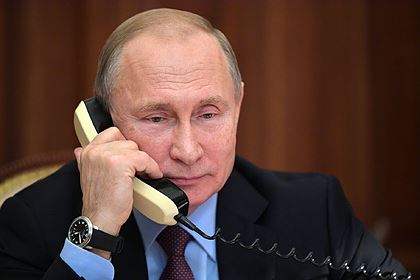 Президенты России и Казахстана поговорили по телефону