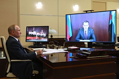 Путин раскритиковал недостаток врачей в Белгородской области
