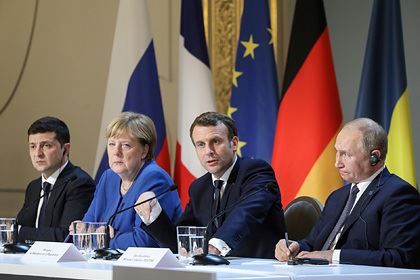 Украина заявила о скором проведении саммита глав «нормандской четверки»