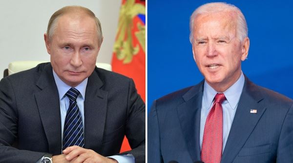 В Кремле назвали темы разговора Путина и Байдена
