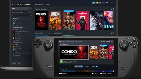 Valve представила собственную игровую консоль Steam Deck